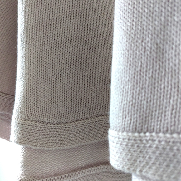 Lole Inverness Light Lilac Knit Mock Neck Poncho, One Size Fits All - Picture 4 of 8